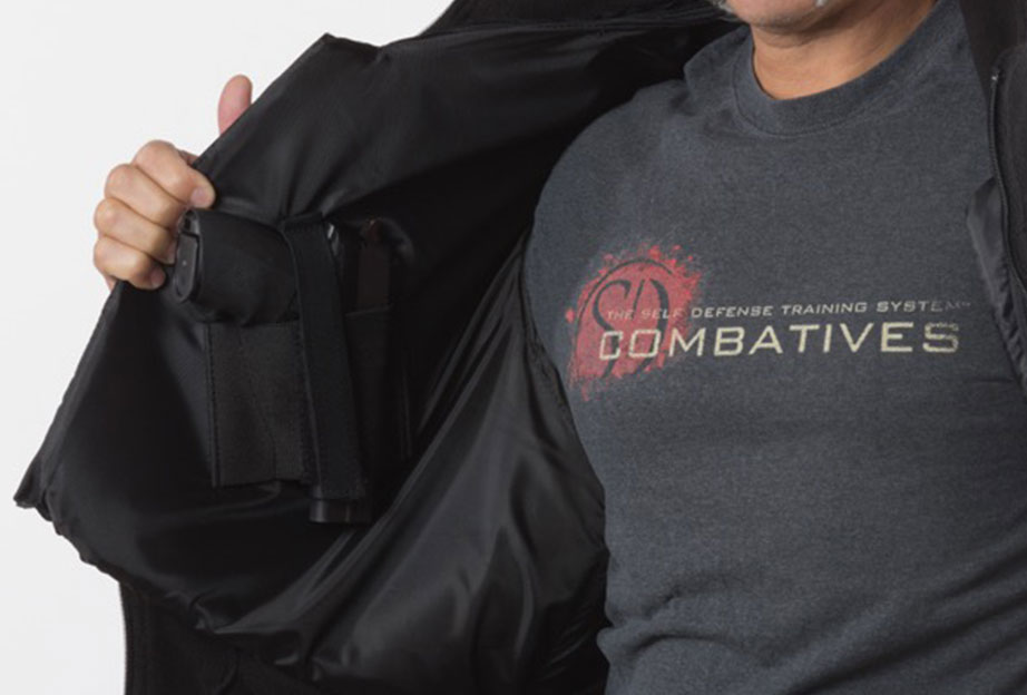 conceal carry back up for bodyguard bulletproof jackets by Bodyguard