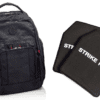Switchblade Black backpack with Level 3 Ballistic Armor Kit