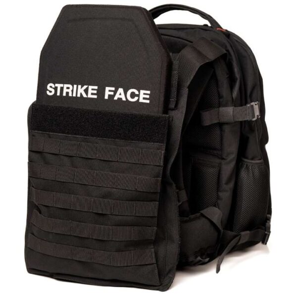 bulletproof backpack 18 inch laptop Durable – NIJ Level IIIA Includes a handle and zipper for closure Includes a removable NIJ bulletproof plate for washing convenience and flexibility in positioning within the backpack Bulletproof Everyday Backpack – NIJ