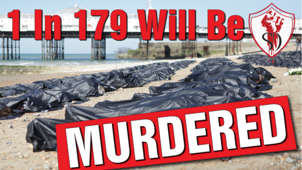 Study Shows 1 in 179 of us will be MURDERED