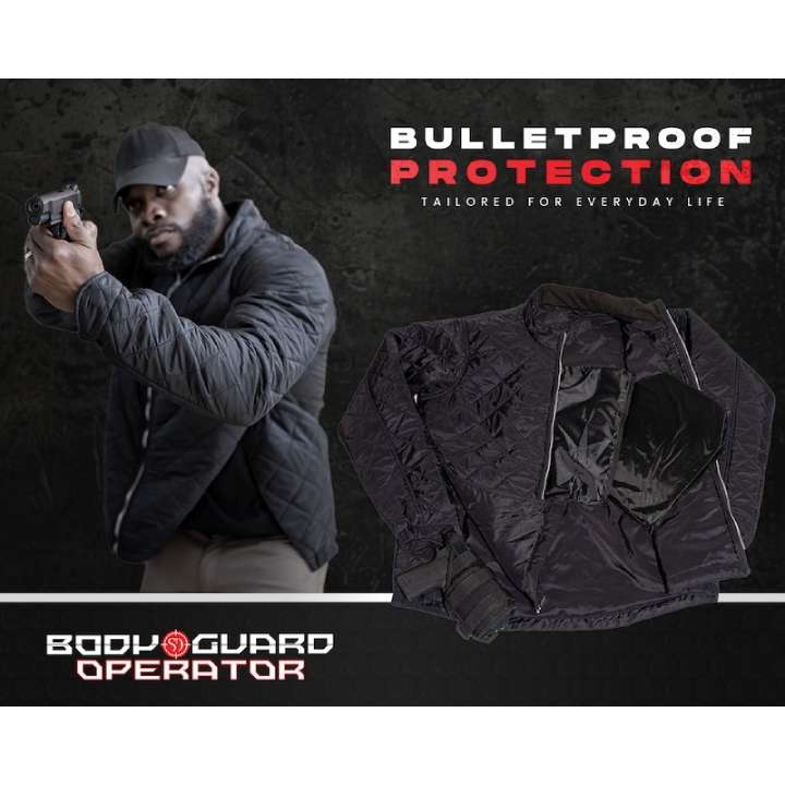 Operator CCW Armored Jacket - Bodyguard Armored Backpacks and Jackets